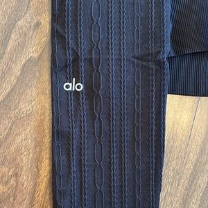 High rise legging size medium black